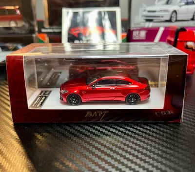 Howie Model 1/64 Benz AMG C63s Coupe W205 Bart Red APA Exclusive Diecast Model - Image 1 of 2