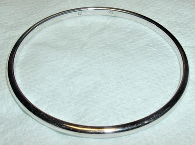 Pulseira Vintage *MILOR ITÁLIA OURO BRANCO RESINA 14K 9,5" OSCir @ 5,6 Gramas - Imagem 1 de 4