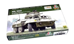 ITALERI Military Model 1/56 WWII U.S. M8/M20 Scale Hobby 15759 T5759 - Picture 1 of 2