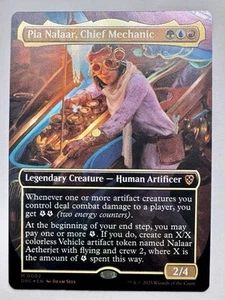 2025 MTG Magic the Gathering Aetherdrift Commander #2 Pia Nalaar Chief Mechanic - Picture 1 of 2
