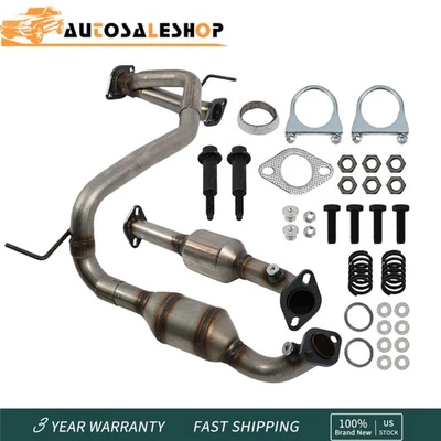 Exhaust Catalytic Converter Set For 2005-2015 Toyota Tacoma 4.0L V6 - Image 1 of 4