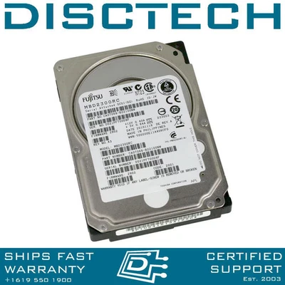 Fujitsu 300GB 10K MBD2300RC SAS Hard Drives - Image 1 of 4