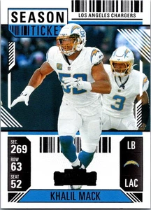 2024 Panini Contenders - Season Ticket Khalil Mack #57 Retail - Bild 1 von 2