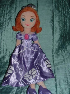 DISNEY PARKS SOFIA LA PRIMERA MUÑECA SOFIA 20" PELUCHE PELUCHE (A) - Imagen 1 de 5