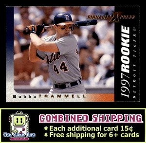 1997 Pinnacle X-Press #120 Bubba Trammell Detroit Tigers RC - Picture 1 of 2