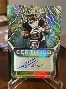 Autografo specchio mimetico Jamaal Williams 2024 totalmente certificato SSP /25!! Santi - Foto 1 di 3