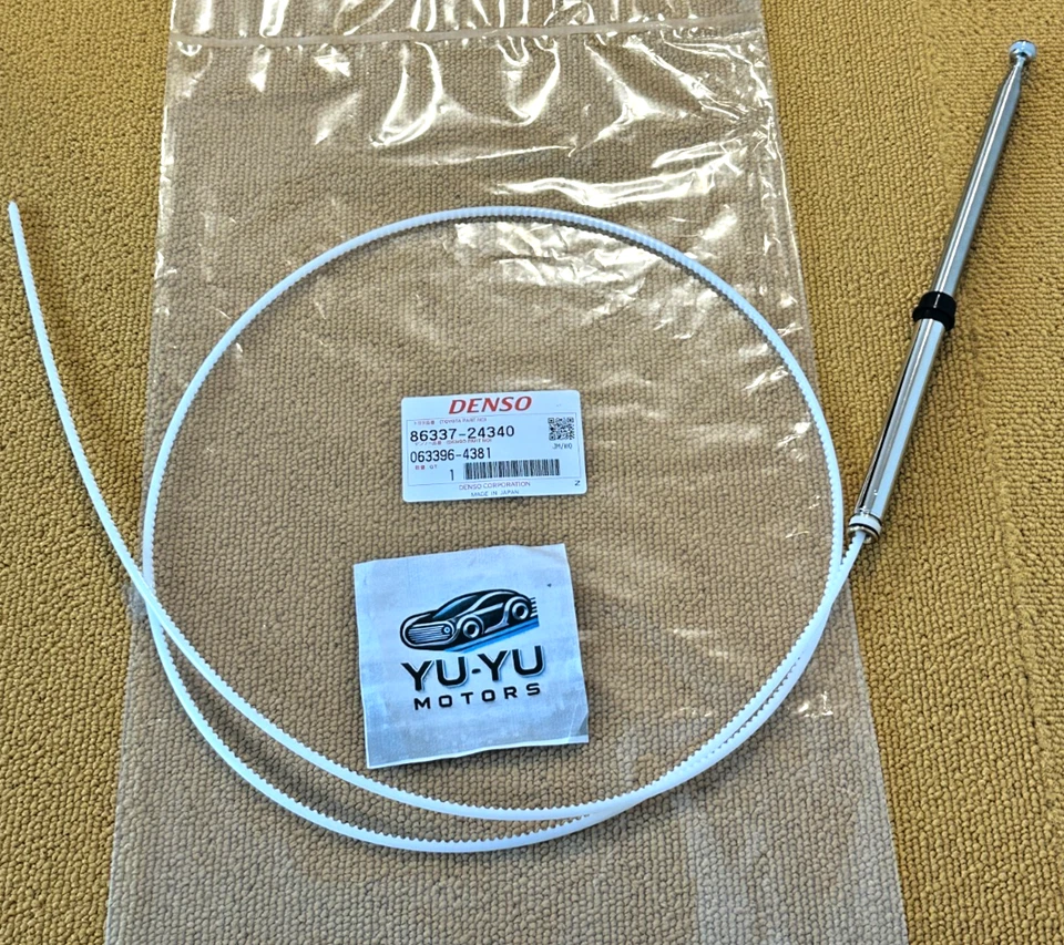Lexus Genuine SC430 Toyota Soarer 2002-2010 Power Antenna Mast 86337-24340 OEM - Image 1 of 4