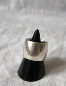 Massiver Silberring 925 Silber 18 g ! Österreich Wiedehopf Punze Gr. 54 - Bild 1 von 7