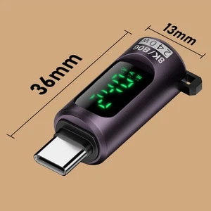 Pack de 4 adaptateurs USB C 240W prend en charge les données rapides 80Gbps et - Photo 1 sur 12