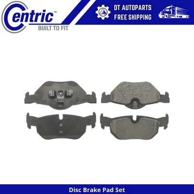 Для 2007-2008 BMW 328xi | Центральные задние дисковые тормозные колодки | полуметаллические - Изображение 1 из 4