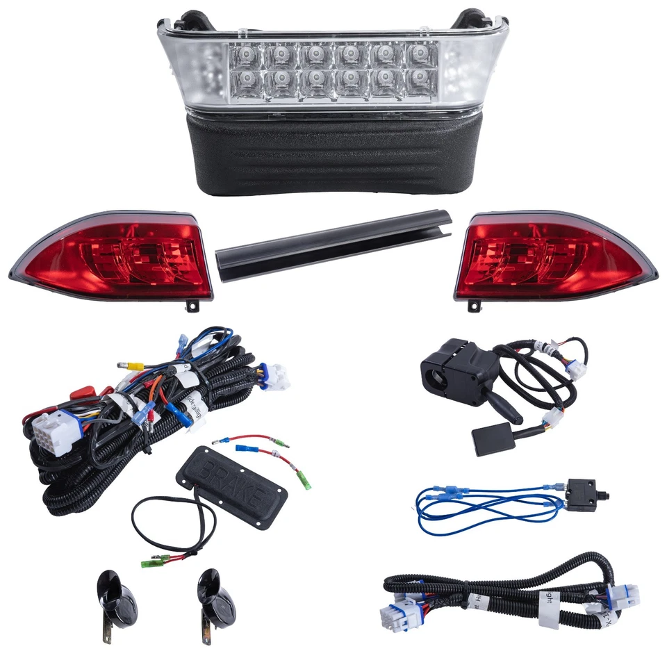 LED Deluxe High/Low Beam Street Legal Light Kit For Club Car Precedent (2008+) - Image 1 of 1