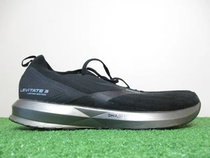 Brooks Levitate 3 LE Zapatos Para Hombres 11 Medianos D Negro Plata Tenis 1103251D071 - Imagen 1 de 14
