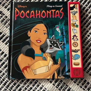 Pocahontas play a sound vintage 1995 book (slight damage) - Imagen 1 de 5