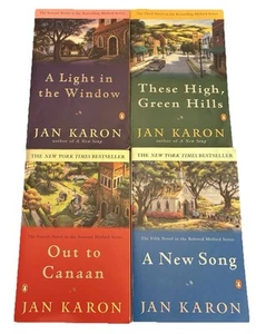 Lot of 4 Jan Karon Mitford Series Books 2-5 Paperback Good Condition - Picture 1 of 2