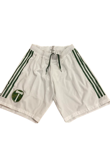 Adidas MLS Portland Timbers Training Shorts White/Green CE3228 Cover