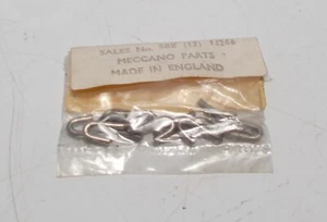 Meccano Coupling Hook x 12 for part 58 Spring Cord (part 58b) - Picture 1 of 1