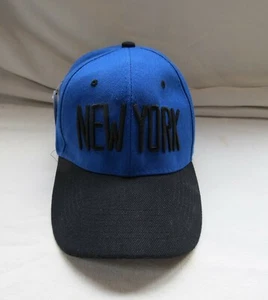 XM blau und schwarz New York Ball Cap Mütze - bestickt neu - Bild 1 von 5