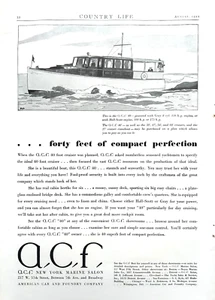 American Car & Foundry Co (A.C.F) Ad 1929, A.C.F., 40 Fuß Kreuzer - Bild 1 von 1