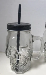 TAZA PARA LLEVAR CALAVERA DE GRANERO DE CERÁMICA - NUEVA CON ETIQUETA - Imagen 1 de 5