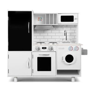 Baby Vivo Kinderküche Spielküche Holz Kinderspielküche Holzküche Spielzeugküche - Bild 1 von 10