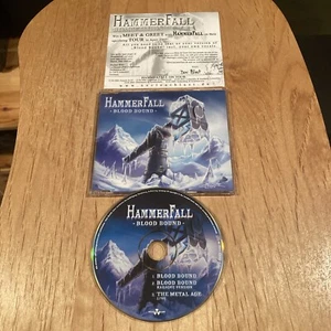 HammerFall - Blood Bound CD 1st German press helloween manowar gamma ray sabaton - Picture 1 of 5
