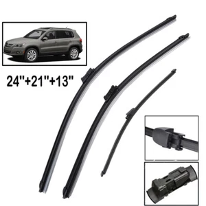 SCHEIBENWISCHER VORNE + HINTEN Für VW TIGUAN | TYP 5N | BJ 2007 - 2017 WIPERS. - Bild 1 von 6
