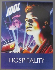 Billy Idol Backstage Door Sign ! 8.5" X 11" Charmed Life Tour Hospitality ! - Picture 1 of 1