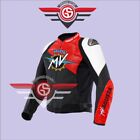 MV Agusta Motorbike Jacket Racing Leather Jacket biker Leather Jacket