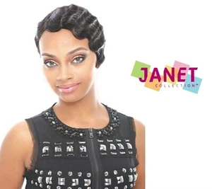 MOMMY 2 (TWO) - 100% Remy Human Hair Wig - Finger Wave Style - Janet Collection - Picture 1 of 11