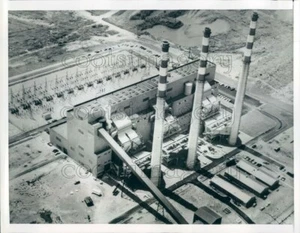 1962 Press Photo Thomas Allen Power Plant Memphis Tennessee - Picture 1 of 2