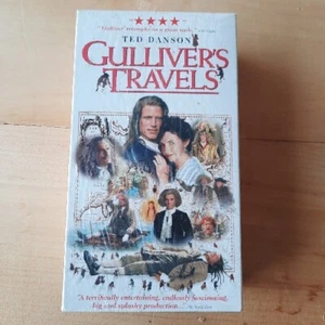 Gullivers Travels VHS NEW Sealed 1996 2-Tape Set Ted Danson - Picture 1 of 4
