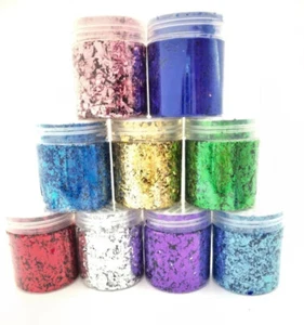 4g Colorful Carbon Fiber Chopped Strand Forging Color Plastic Pieces Piece - Picture 1 of 22