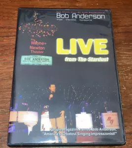 BOB ANDERSON LIVE Stardust - DVD SET - 2008 - WITH PHOTO and CD- Used Good Shape - Picture 1 of 8
