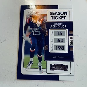 2021 Panini Contenders - Nelson Agholor #67 - Football Tranding Card - Picture 1 of 2