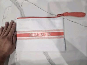 Christian Dior Novelty Summer Clutch Pouch 2024 towel fabric gift - Picture 1 of 8
