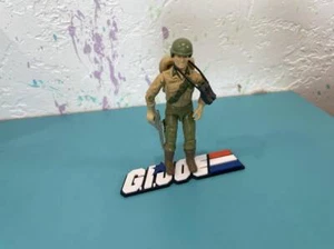Vintage GI JOE Ständer Actionfigur Ausstellungsständer. Retro Vintage Kobra Ständer - Bild 1 von 10