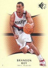 2007-08 SP Authentic Retail Basketball #1 Brandon Roy