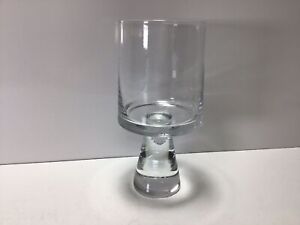 R31 Vintage Antique Crystal Cut Beautiful Design Glass Water Goblet