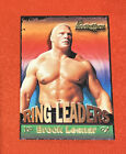 2003 Fleer WWE Aggression Brock Lesnar Ring Leaders Karte #3 von 15 RL