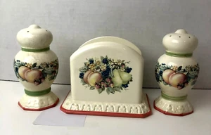 Porta servilletas y saleros y pimenteros Avon Sweet Country Harvest 3 piezas - Imagen 1 de 13