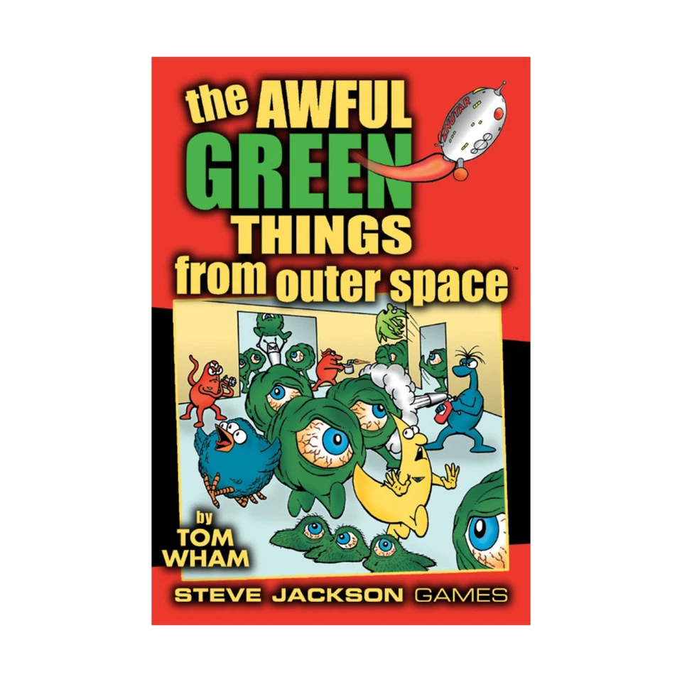 Juego de mesa SJG Awful Green Things from Outer Space (edición 2000) caja en muy buen estado+/excelente Foto 1 de 1
