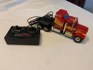 New Bright Remote Control TRUCK Kenworth Cab Red Challenger II 1980s Vintage - Picture 1 of 7