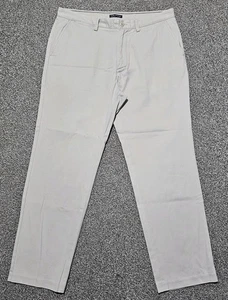 Nautica Chino Trousers Casual Beige Cotton Mens Label Size W38 x L29 (E) - Picture 1 of 6