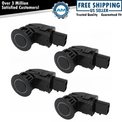 Kit de sensor de distancia de objeto asistente de estacionamiento de parachoques trasero de 4 piezas para Toyota Sienna Foto 1 de 4