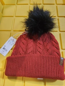 Obermeyer Fir FF Beanie: RED: NEW WITH TAGS - Picture 1 of 3