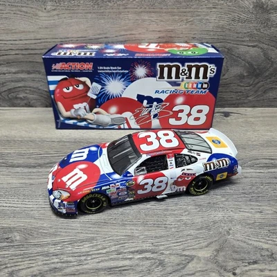 NASCAR Action Racing 2005 #38 Elliott Sadler M&M’s 1/24 Diecast Car Foto 1 de 4