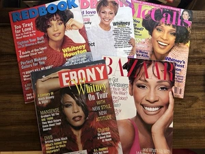 Whitney Houston Cover Magazine ~ Vintage 1994-1999 ~ selten wie NEU Zustand - Bild 1 von 6