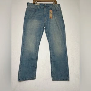 Pantalones de mezclilla para hombre Levi’s NUEVOS 559 relajados rectos clásicos azules talla 38 x 32 - Imagen 1 de 5