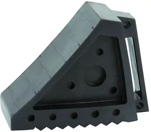 New Solid Rubber Wheel Chock - Picture 1 of 2