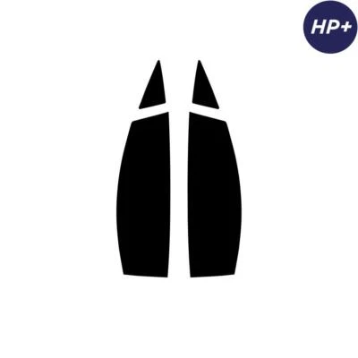 For Lamborghini Gallardo 2003-2013 Carbon Pre Cut Window Tint Front Premium HP+ - Image 1 of 4